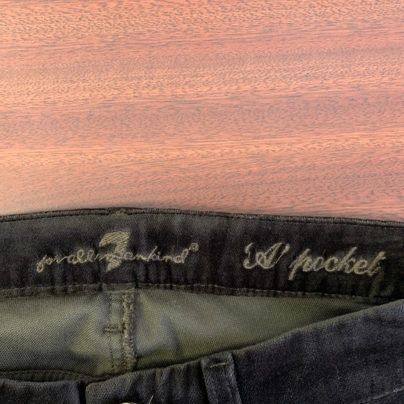 7 For All Mankind "Velvet" Like Pants - Picture 7 of 8